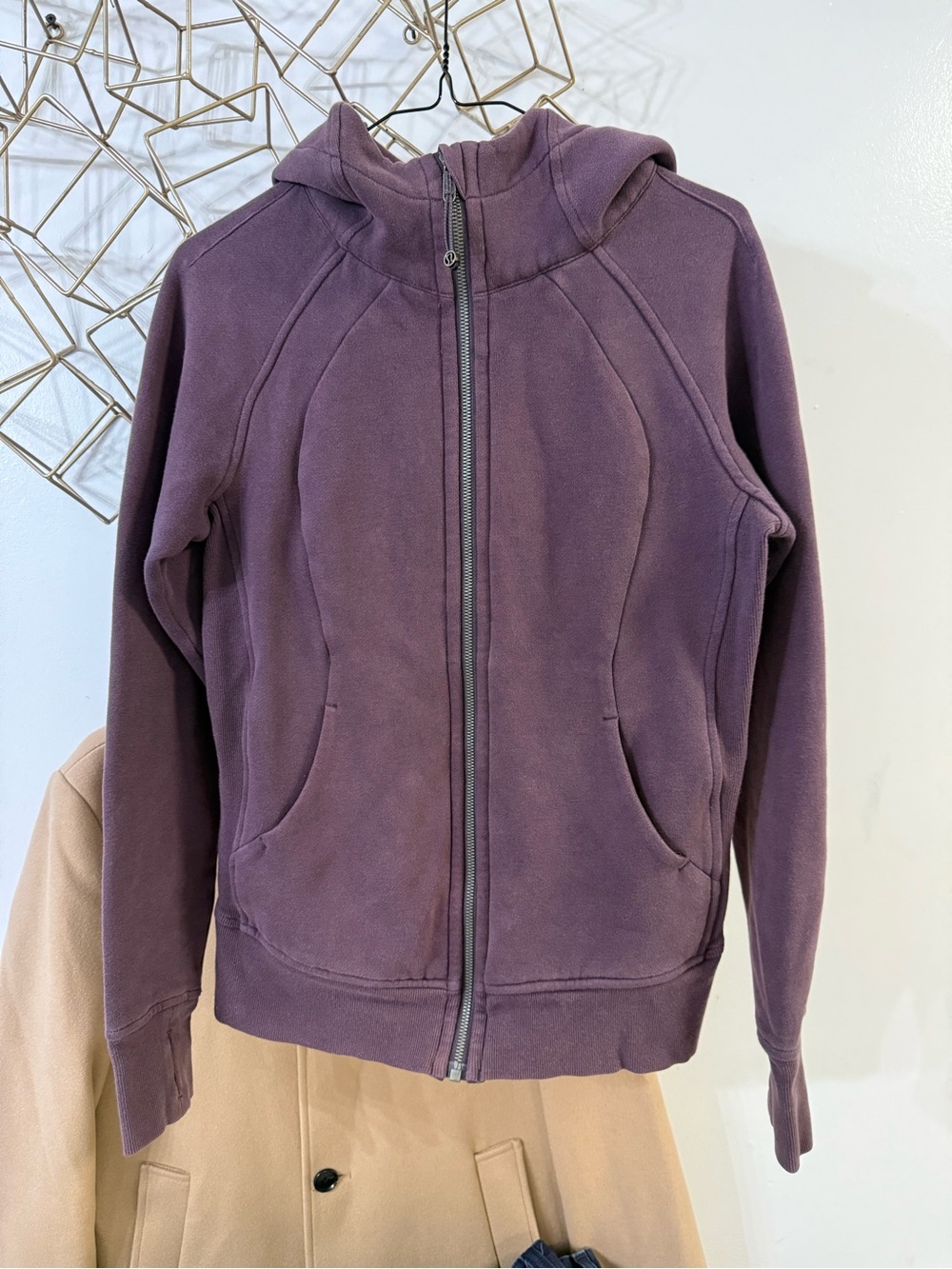 lululemon athletica Plum Full-Zip Hooded Jacket